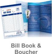 Bill Book Printing Services