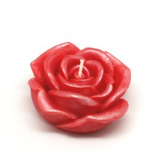Red Rose Floating Candles, Dimension : 3” X 3” Inch Approx