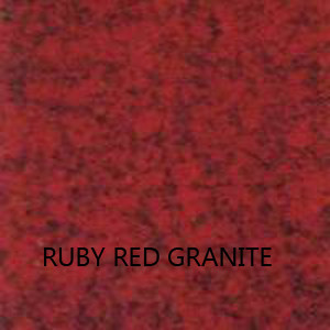 Ruby Red Granite for Building Material, Interior Exterior Decoration