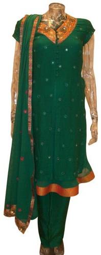 Chiffon Stone Work Salwar Suits