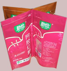 Stand Up Ginger Brown Sugar Zipper Bag