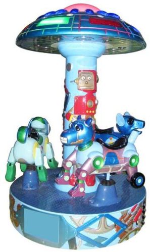 Carrousel Arcade Coin Operated Kiddi Ride