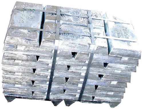 Zinc Ingot, Purity : 99.5%
