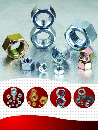 Hex nuts, Brand Name : Zhongsheng