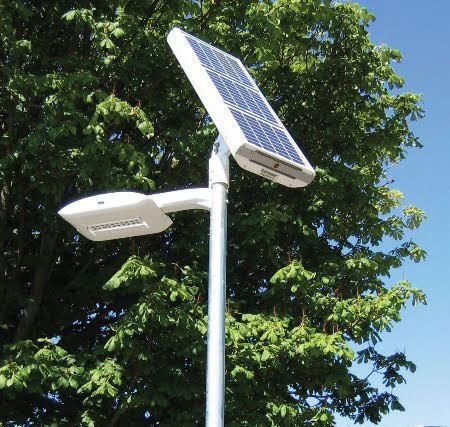 Solar street light, Lighting Color : WHITE
