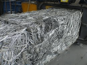 Aluminium wire scrap