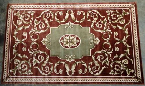 Smooth Hand Knotted Carpets, For Soft, Durable, Attractive Designs, Size : 8X8 Feet, 9X9 Feet, 10X10 Feet