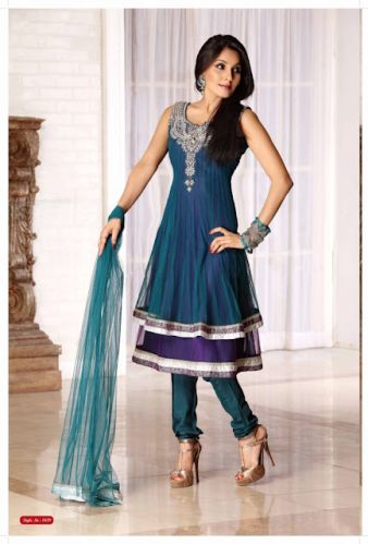 Peacock Blue Salwar Kurta