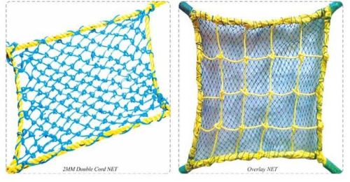 Triplex Polypropylene PVC Plastic Safety Net, Feature : Good Strength