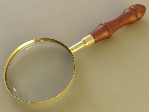 Brass Magnifying Glass