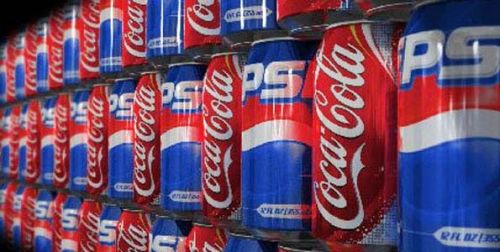 Pepsi and Coca Cola Drink