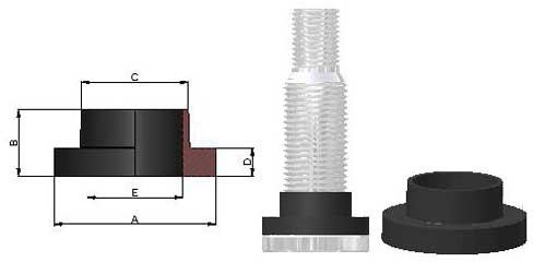 Valve Rubber Grommets