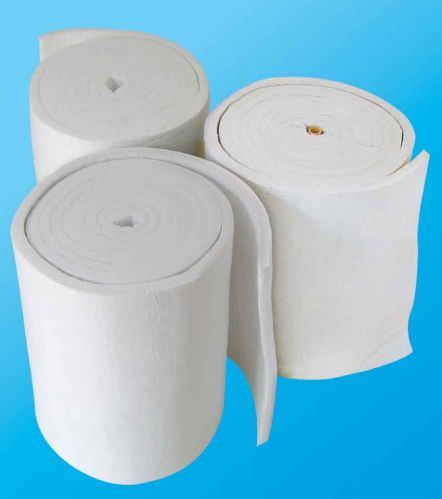 Heat Insulating Ceramic Fiber Blanket, Packaging Type : white