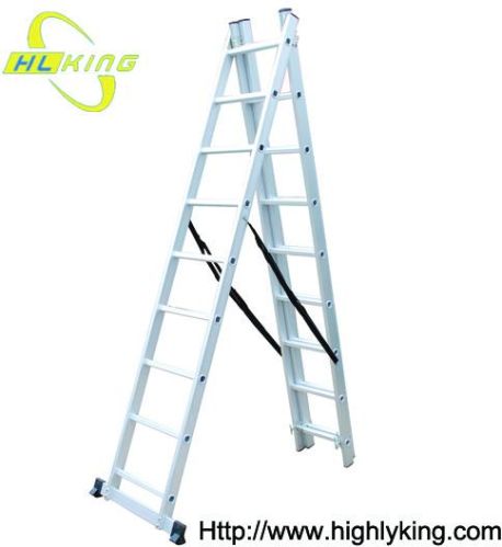 Aluminium Folding Triple Extension Ladder HE-309