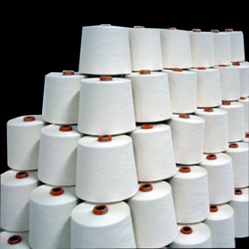 Raw white Spun Polyester Yarn, Brand Name : megagold