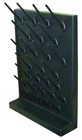 Lab Pegboard Drying Rack