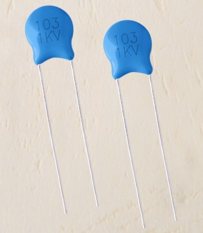 High Voltage Ceramic Capacitor, Packaging Type : blue