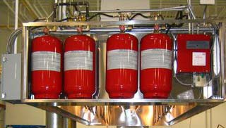 Wet Chemical Fire Suppression System