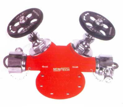 Aluminium Double Outlet Landing Valve