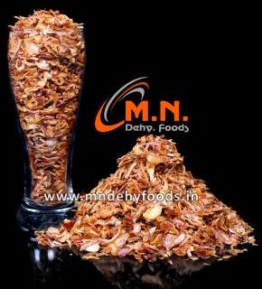 M.N.Dehy.Foods Natural Pink Fried Onion, Color : Golden