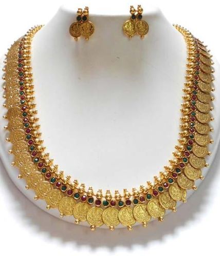 Polished Aluminium Coin Jewellery Set, Feature : Durable, Fine Finishing, Good Quality, Light Weight