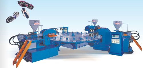 Three Color Tpr Shoe Out Sole Ejection Machine