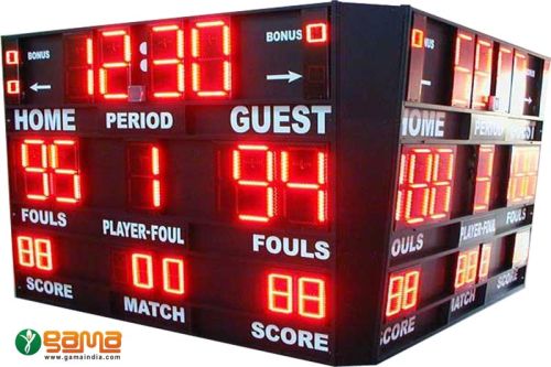 GAMA Four Sided LED Scoreboard