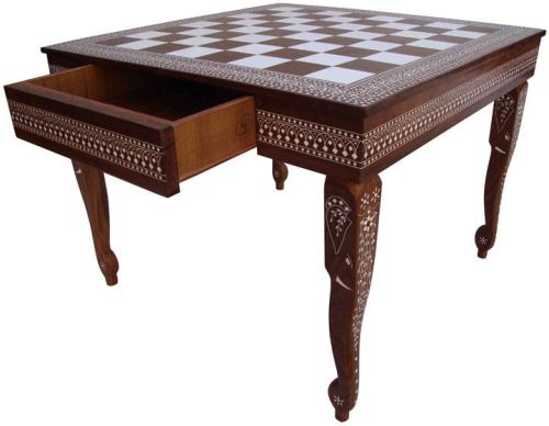 GAMA Square Chess Table