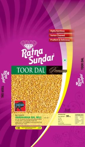 Organic Ratna Sundar Toor Dal, Purity : 100%, Moisture : 11% Max.