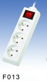 Extension Socket 3ways With Switch Light