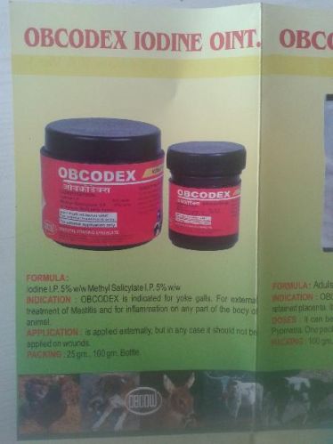 Obcowdex Iodine Ointment