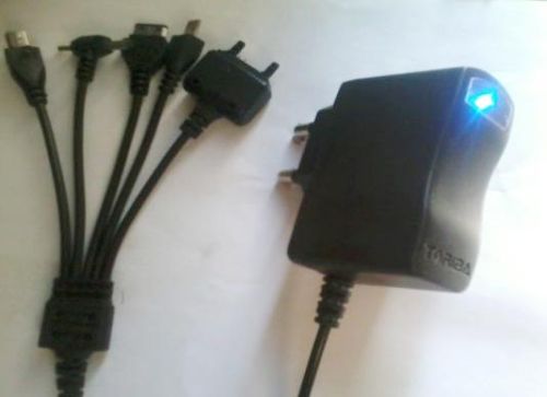 6 In 1 Multi Port Mobile Charger