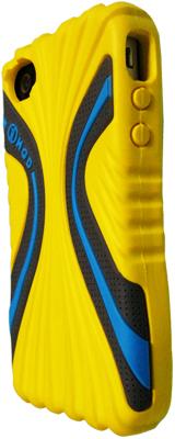 EVA iPhone 4/4s Case Yellow Dynamic