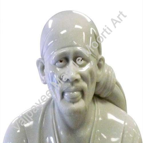Marble Sai Baba Statues, Packaging Type : Wooden Box / Iron Box