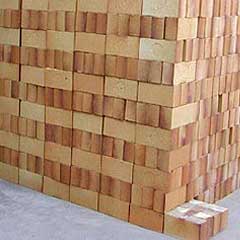 Rectangular Solid High Alumina Bricks, For Floor, Partition Walls, Color : Brown, Creamy, Grey