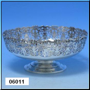 I.k. Silver Plated Fruit Bowl