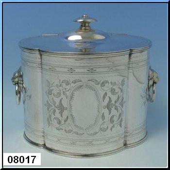 Storage Box, Silver Platted