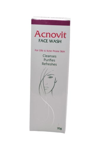 Acnovit Face Wash, Packaging Size : 70gm