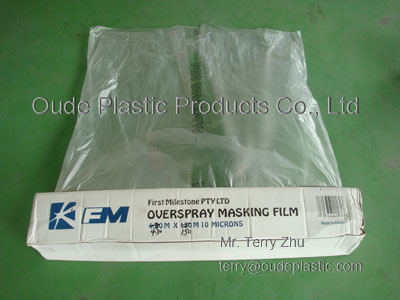 Disposable Pe Masking Film