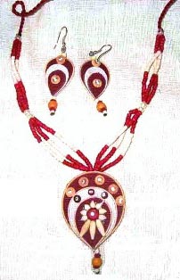 Jute Necklace Set