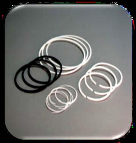 Manual Back Up Rings, For Commercial, Color : Brown, Grey, Red, White