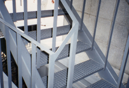 Steel Grating Stair Tread Ladder