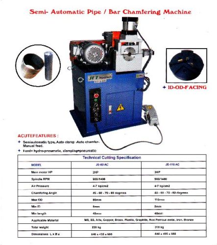 Pipe Chamfering Machine
