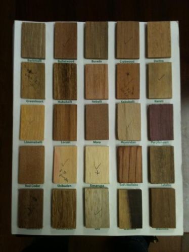 Exotic Tropical Wood