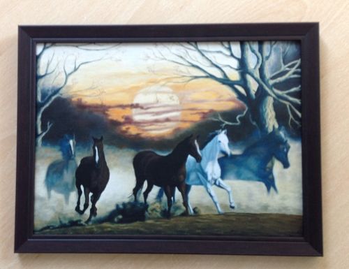 Digital Painting On Canvas Printed