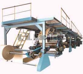 Automatic 3 & 5 Ply Paper Corrugated Board Making Plant