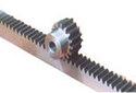 Round Polished Mild Steel Rack & Pinion Gears, For Automobiles, Color : Silver