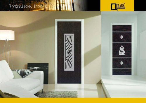 Q Mark Paper Lamination Door, For Home, Office, Etc., Pattern : Printed