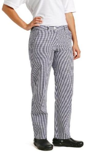 Polyester – Cotton Chef Trousers, Specialities : Elastisized Waist, 2 Cross, 2 Back Patch Pockets