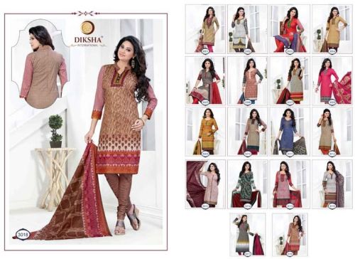 Cotton Printed Dress Material(Volume-3)